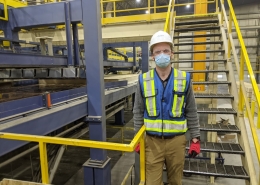 OSB Mill Forming Press & Raw Board Handling Upgrade